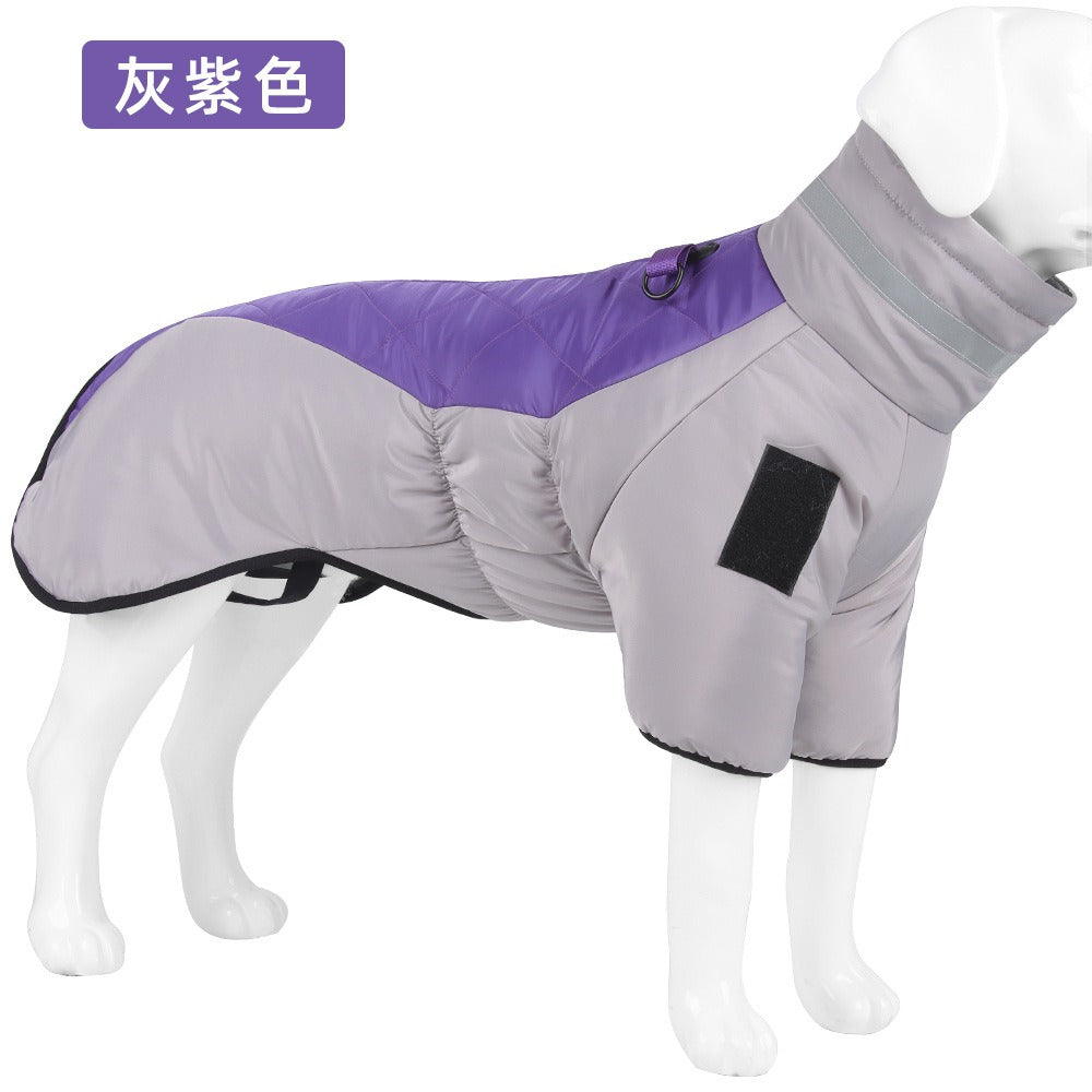 Dog Autumn Reflective Warm Jacket