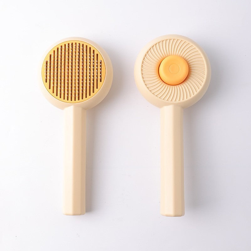 Cat Ear Self Cleaning Pet Grooming Comb