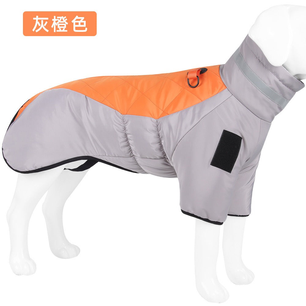 Dog Autumn Reflective Warm Jacket