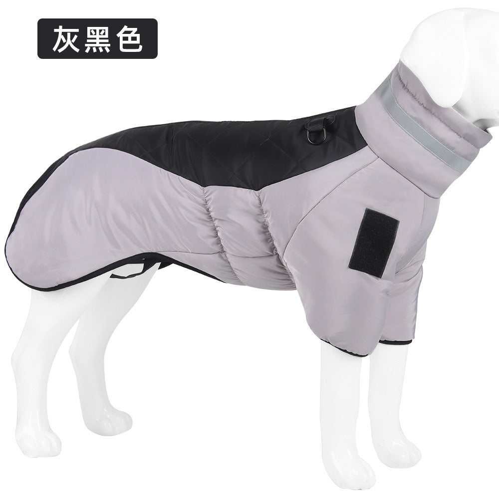 Dog Autumn Reflective Warm Jacket