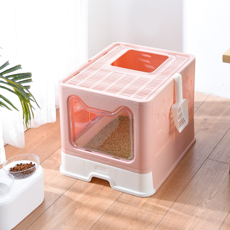 Top-Entry Drawer Out Cat Litter Box