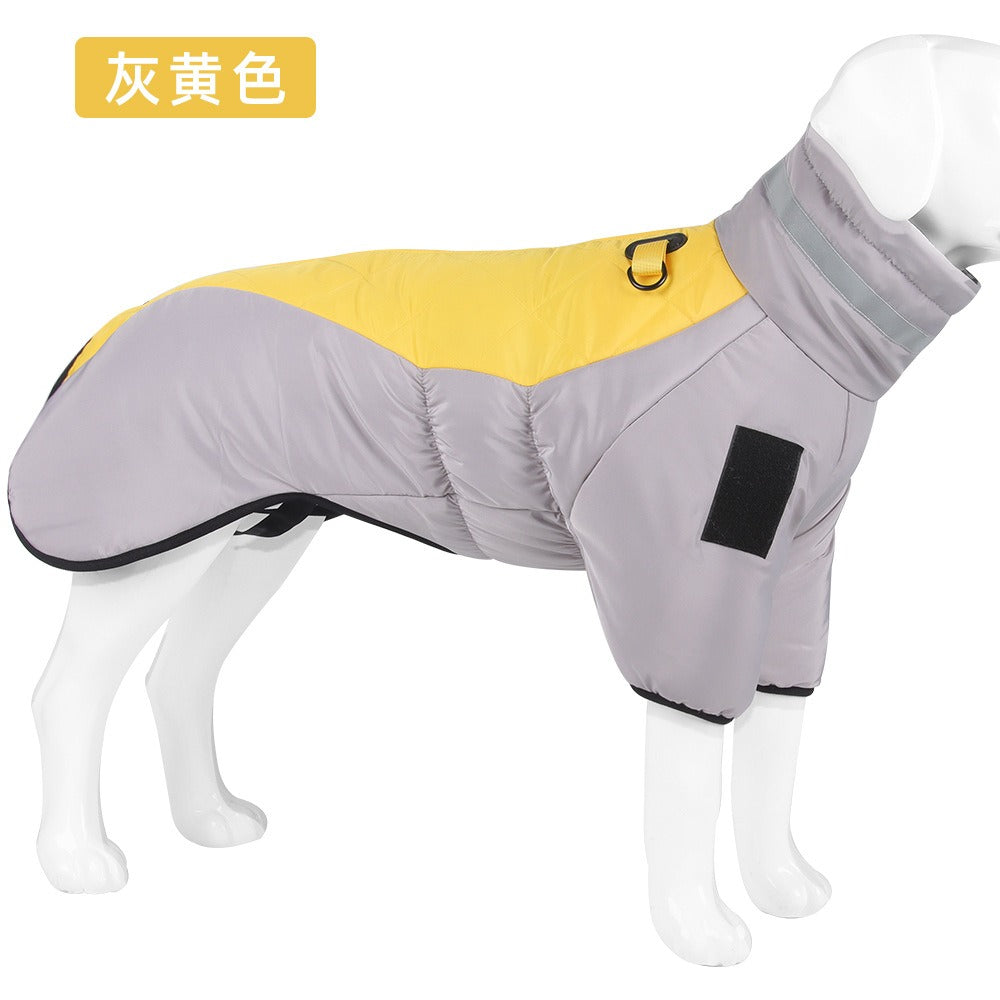 Dog Autumn Reflective Warm Jacket