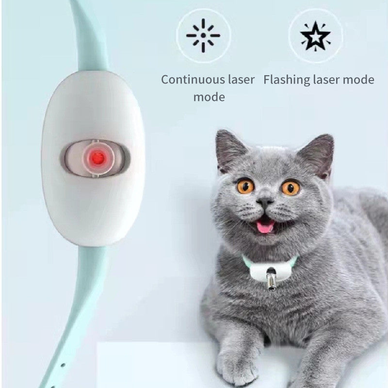 Smart Laser Cat Tease Collar