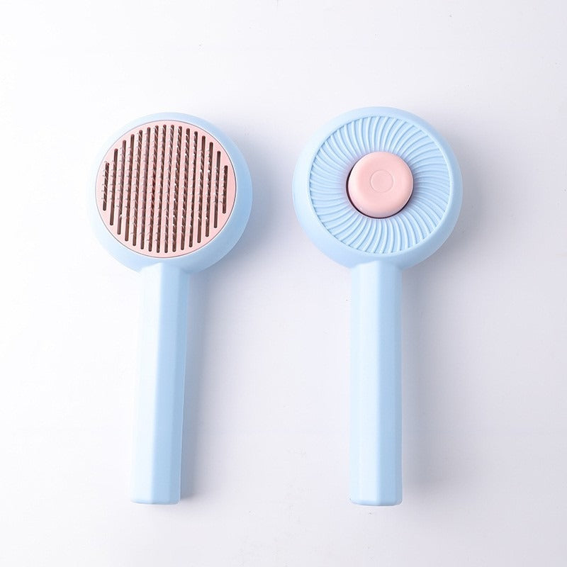 Cat Ear Self Cleaning Pet Grooming Comb