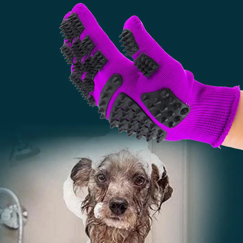 1pcs Pet Glove Cat Grooming Glove