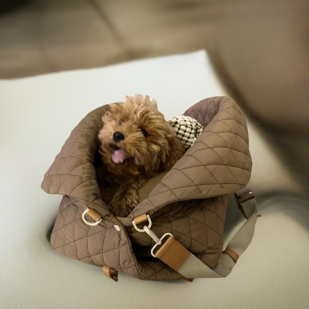 The PawsElite™️ Waterproof Luxury On-The-Go Pet Carrier