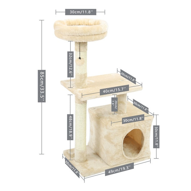 Multi-level Cat Tower