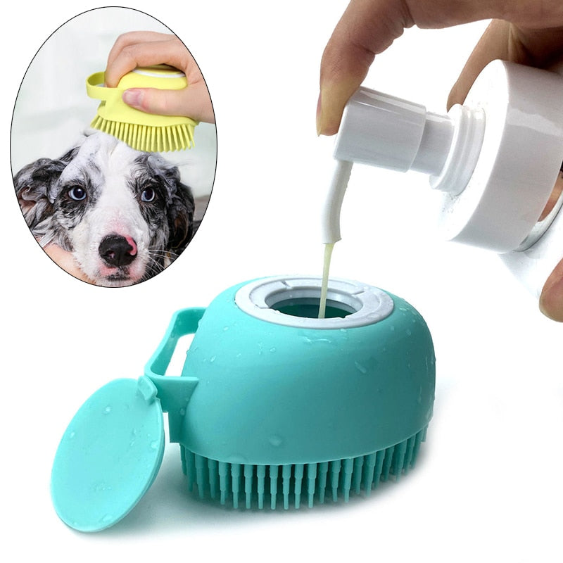 Pet Massage Brush | Bath Massage Brush | The Pets Beat